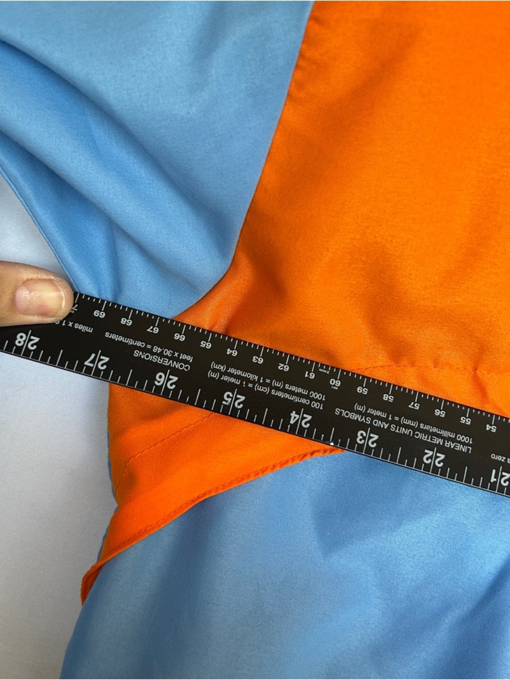 Womens Tennessee Lady Vols Windbreaker Jacket Orange Blue Hooded Large volunteer - Picture 9 of 14